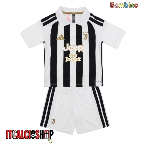 Juventus Kerim Alajbegovic #17 Prima Maglia Bambino 2026-27 Manica Corta (+ Pantaloni corti)